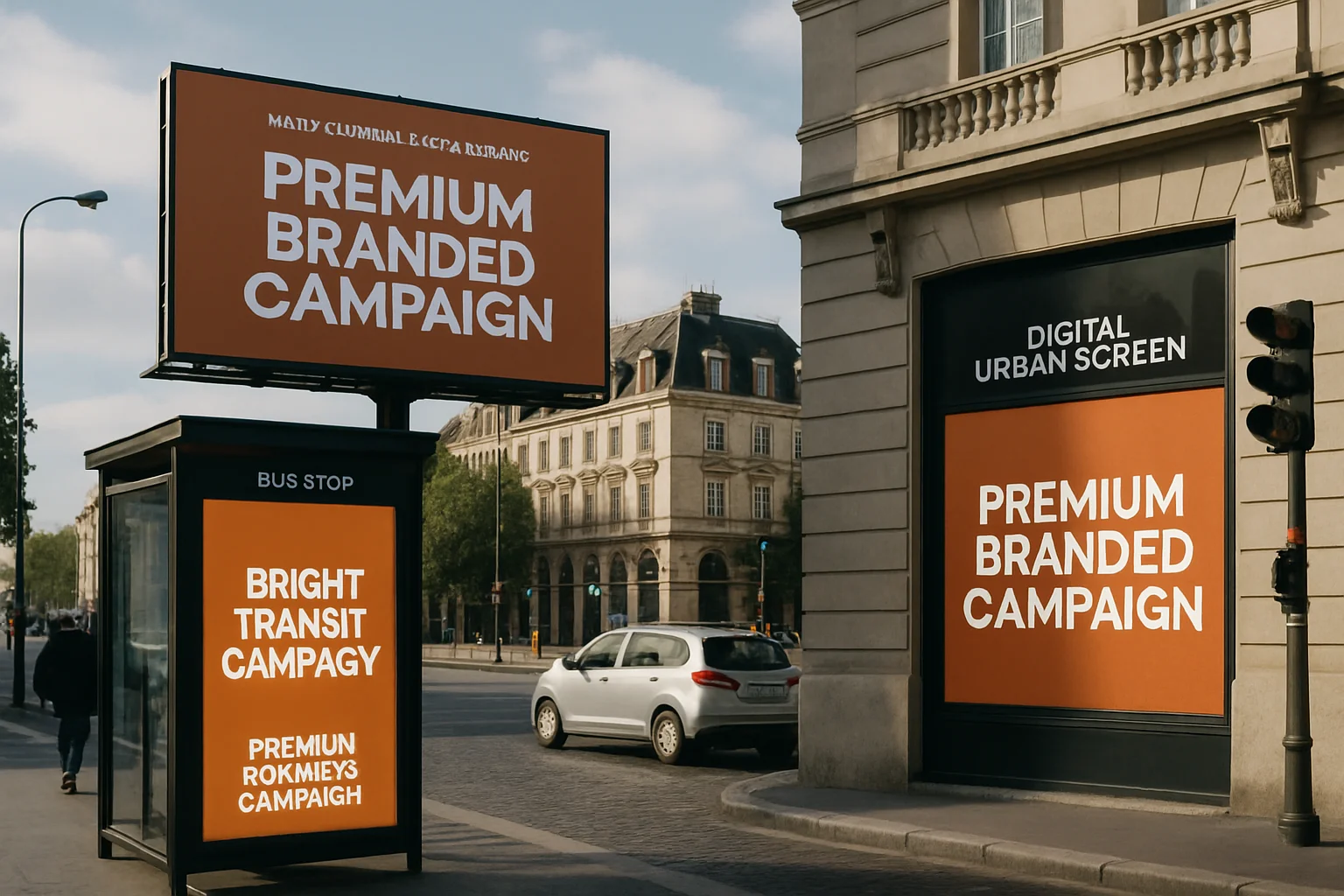 Featured multi-channel campaign package across premium advertising placements