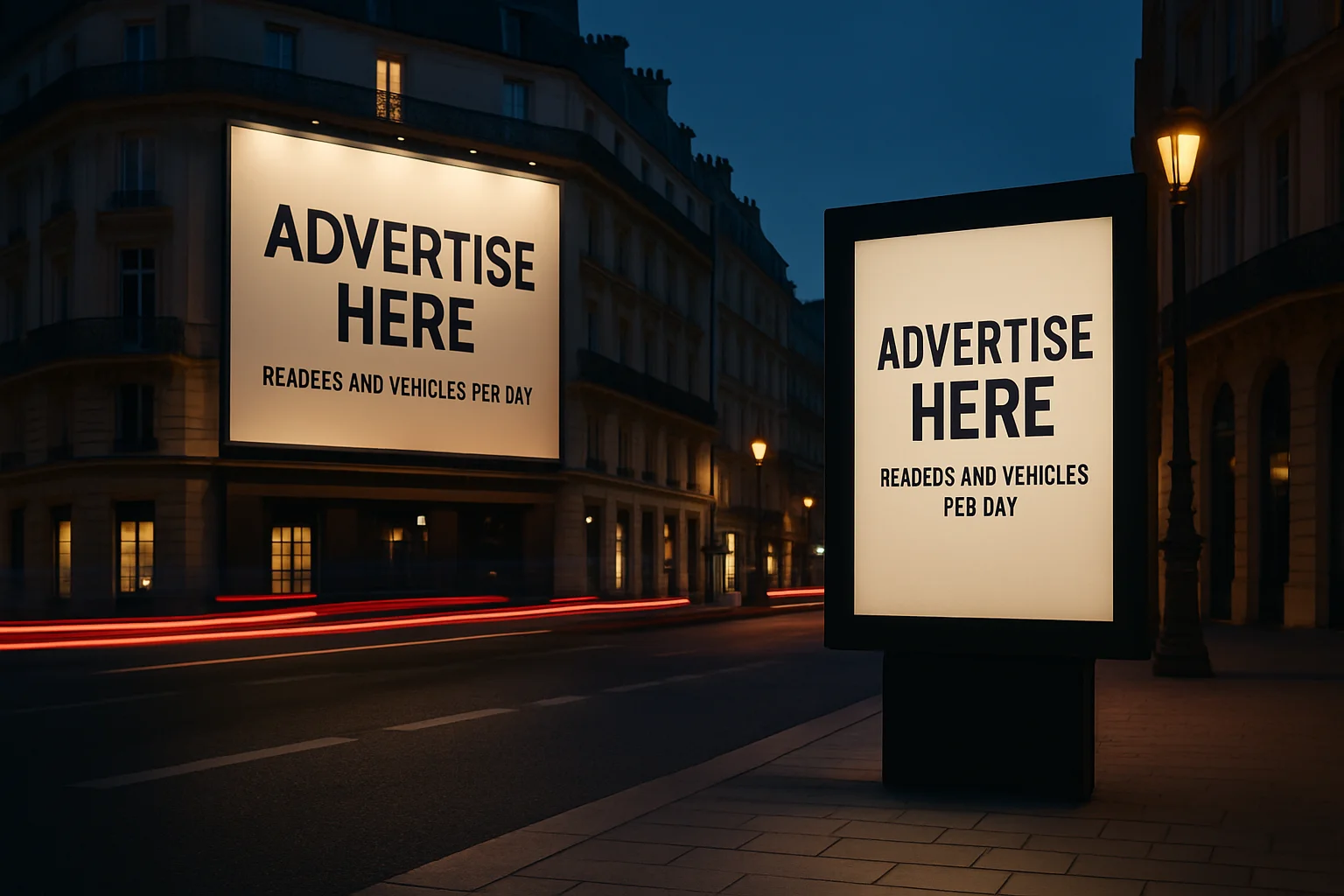 Premium campaign placements representing measurable media buying results